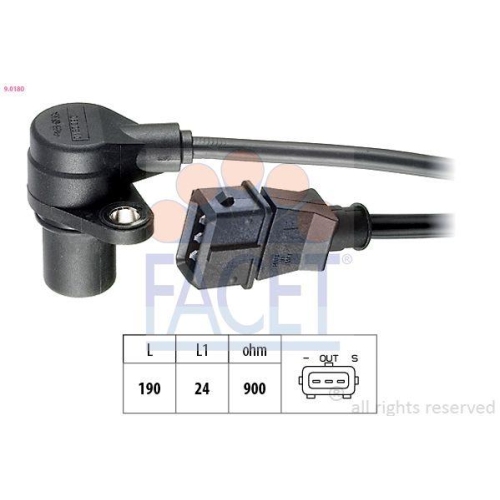 Impulsgeber Kurbelwelle Facet 9.0180 Made In Italy - Oe Equivalent f&uuml;r Honda MG