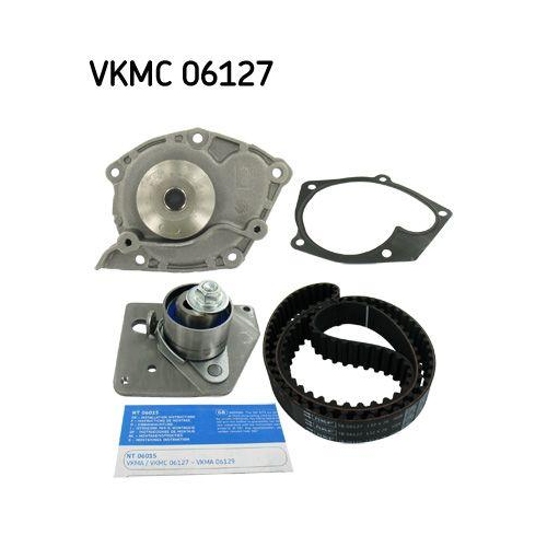 Water Pump & Timing Belt Kit Skf VKMC 06127 for Mitsubishi Nissan Opel Renault