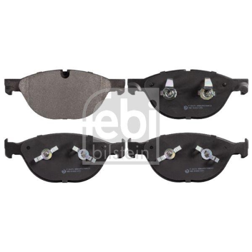 Bremsbelagsatz Scheibenbremse Febi Bilstein 16519 f&uuml;r Bmw Jaguar Vorderachse