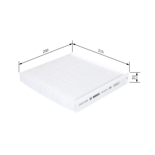 Filter Innenraumluft Bosch 1987432274 für Ford