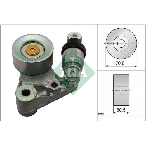 Riemenspanner Keilrippenriemen Schaeffler Ina 534 0629 10 für Nissan