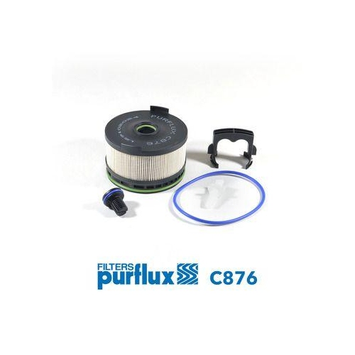 Kraftstofffilter Purflux C876 f&uuml;r Mercedes Benz Mercedes Benz Mercedes Benz