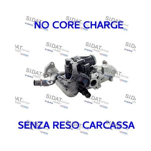 Kühler Abgasrückführung Sidat 83.978R für