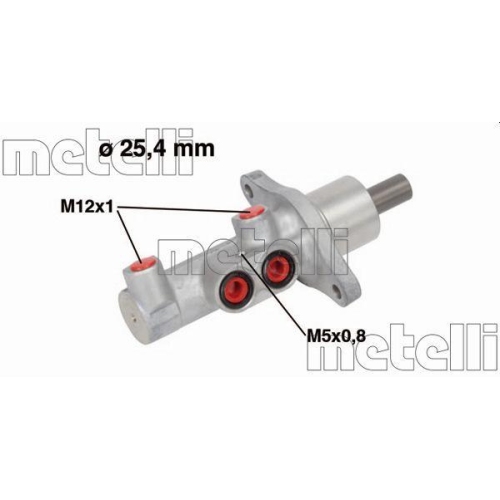 Hauptbremszylinder Metelli 05-0718 f&uuml;r Ford