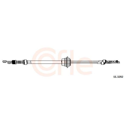 Seilzug Schaltgetriebe Cofle 11.3292 f&uuml;r Citro&euml;n Fiat