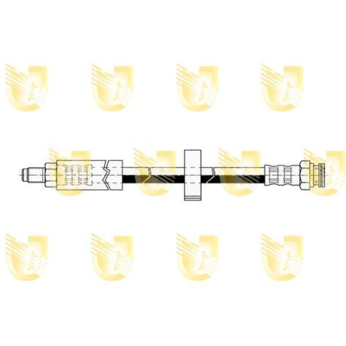 Bremsschlauch Unigom 379336 f&uuml;r Citro&euml;n Peugeot Vorne