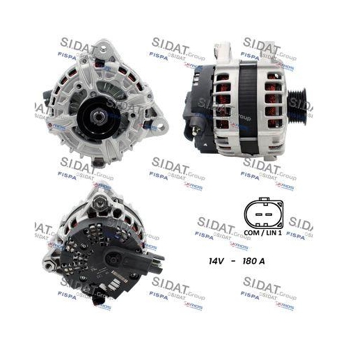 Generator Sidat A12BH0896 f&uuml;r Jaguar Rover Land Rover