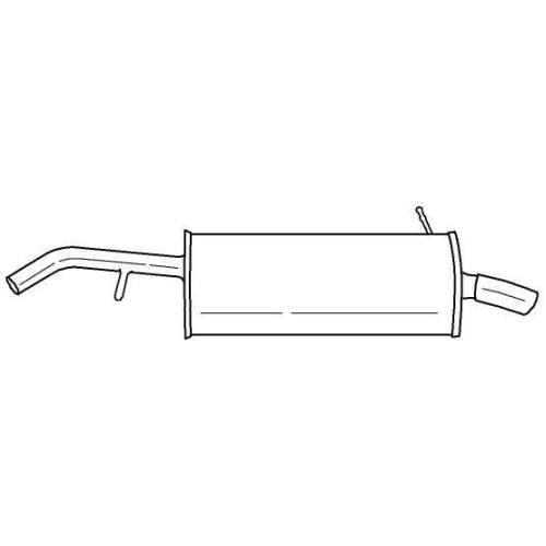 Endschalld&auml;mpfer Sigam 46611 f&uuml;r Peugeot