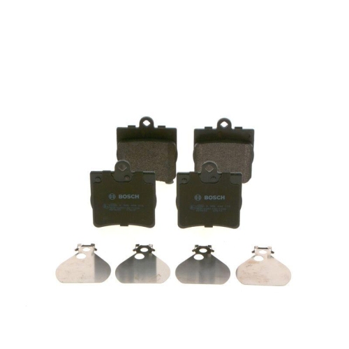 Bremsbelagsatz Scheibenbremse Bosch 0986494016 f&uuml;r Chrysler Mercedes Benz