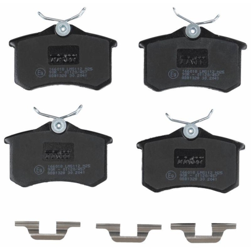 Bremsbelagsatz Scheibenbremse Trw GDB1328 Cotec f&uuml;r Seat VW Citro&euml;n Ford DS Audi
