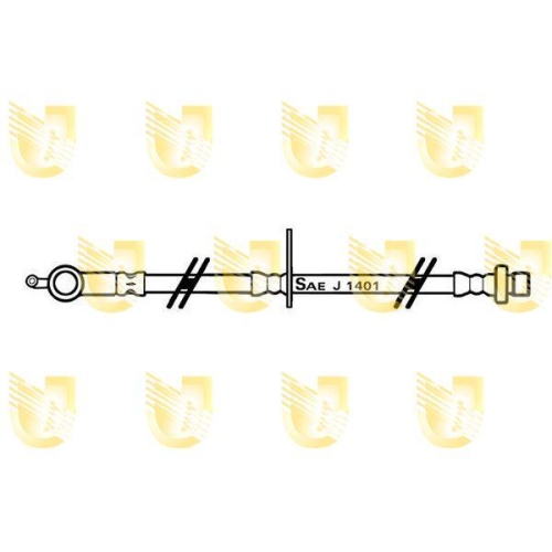 Bremsschlauch Unigom 377565 für Toyota Vorderachse Rechts