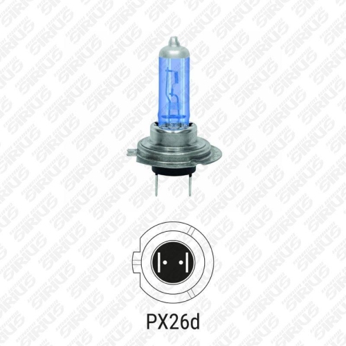 Gl&uuml;hlampe Fernscheinwerfer Automotive Accessories Sirius SW-H7.2 f&uuml;r