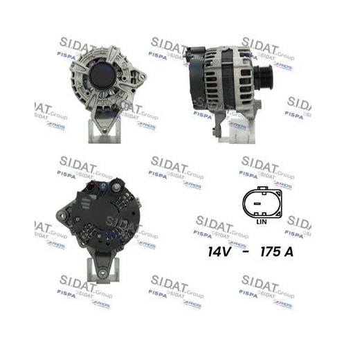 Generator Sidat A12BH0972 f&uuml;r Mercedes Benz Mercedes Benz Mercedes Benz