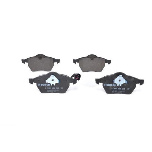 Bremsbelagsatz Scheibenbremse Bosch 0986494018 f&uuml;r Audi Seat Skoda VW