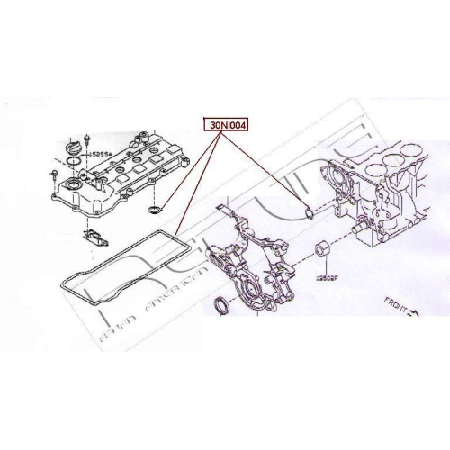 Dichtungssatz Steuergehäuse Red-line 30NI004 für Nissan