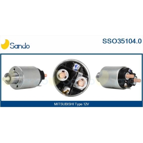Magnetschalter Starter Sando SSO35104.0 f&uuml;r Mitsubishi