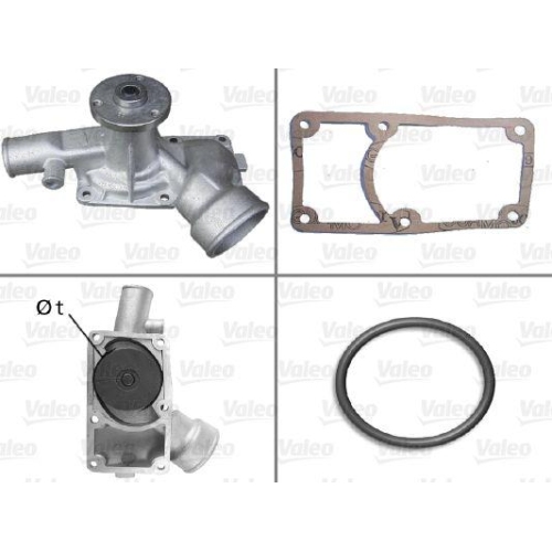 Wasserpumpe Motorkühlung Valeo 506031 für Opel Vauxhall