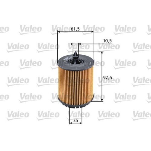 Ölfilter Valeo 586563 für Alfa Romeo Fiat Opel Saab Vauxhall Chevrolet Cummins