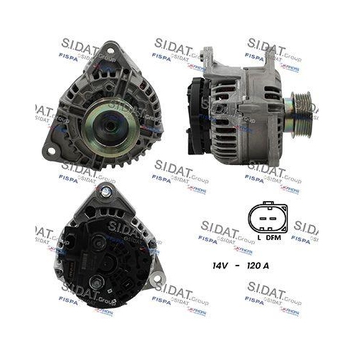 Generator Sidat A12BH1021 f&uuml;r Daf Renault