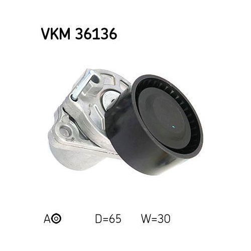 Riemenspanner Keilrippenriemen Skf VKM 36136 für Nissan Renault Mitte Links
