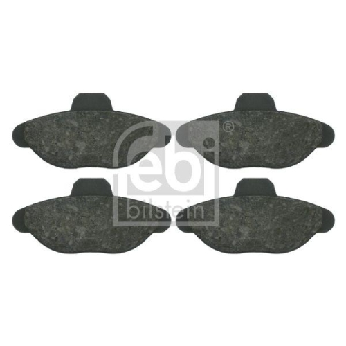 Bremsbelagsatz Scheibenbremse Febi Bilstein 16082 f&uuml;r Fiat Vorderachse