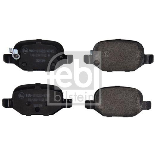 Bremsbelagsatz Scheibenbremse Febi Bilstein 173785 f&uuml;r Fiat Hinterachse