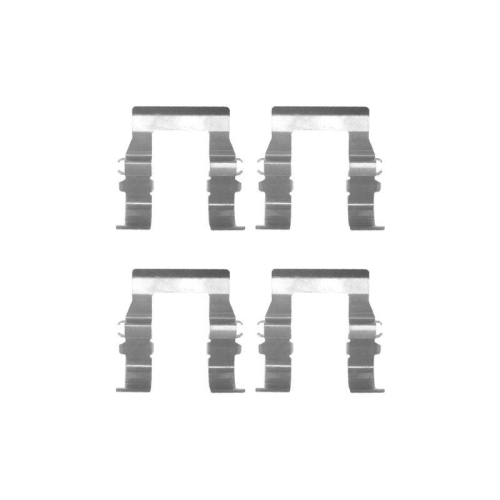 Zubehörsatz Scheibenbremsbelag Bosch 1987474325 für Mitsubishi Vorderachse