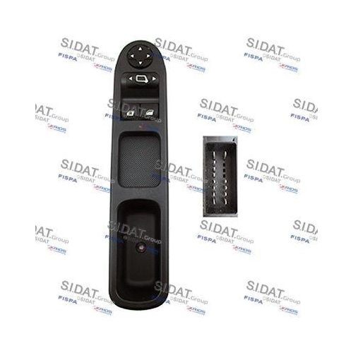 Schalter Fensterheber Sidat 5.145102A2 für Citroën Peugeot Citroën/peugeot