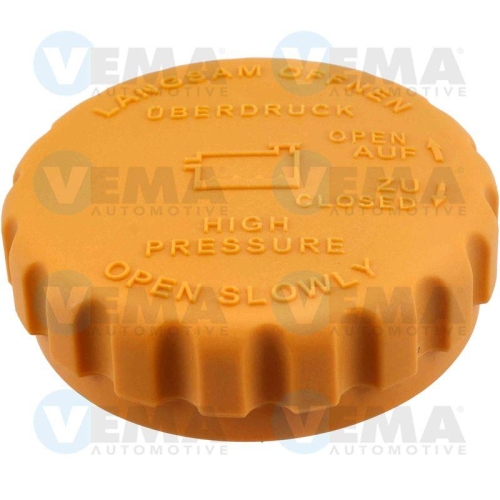 Verschlussdeckel K&uuml;hlmittelbeh&auml;lter Vema 15971 f&uuml;r Opel Vorderachse