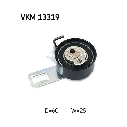 Spannrolle Zahnriemen Skf VKM 13319 f&uuml;r Citro&euml;n Fiat Ford Lancia Opel Peugeot