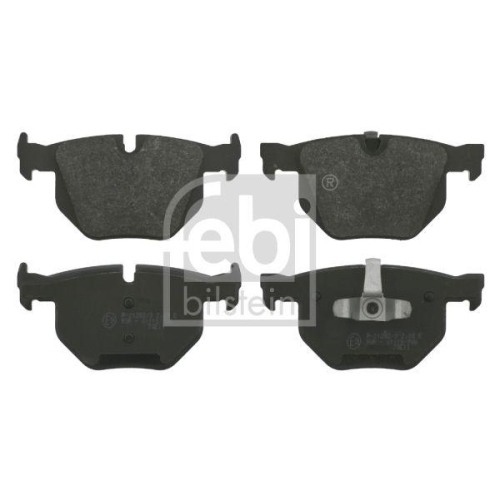 Bremsbelagsatz Scheibenbremse Febi Bilstein 16587 f&uuml;r Bmw Hinterachse