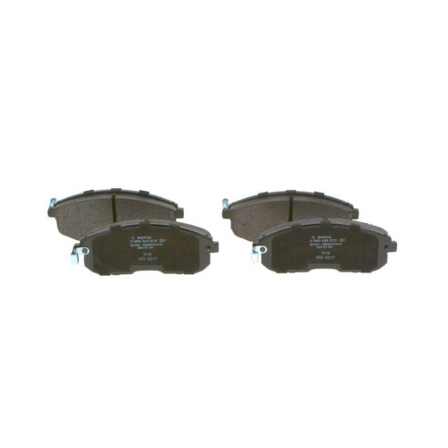 Bremsbelagsatz Scheibenbremse Bosch 0986494572 f&uuml;r Nissan Infiniti Vorderachse