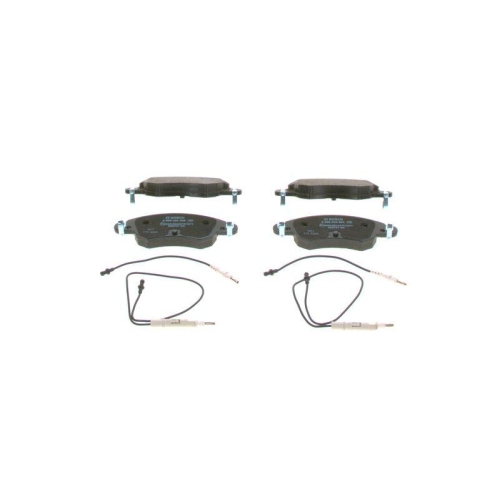 Bremsbelagsatz Scheibenbremse Bosch 0986424598 f&uuml;r Citro&euml;n Peugeot Vorderachse