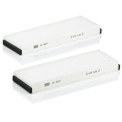 Filter Innenraumluft Mann-filter CU 3023-2 für Vag Hinter Dem Handschuhfach