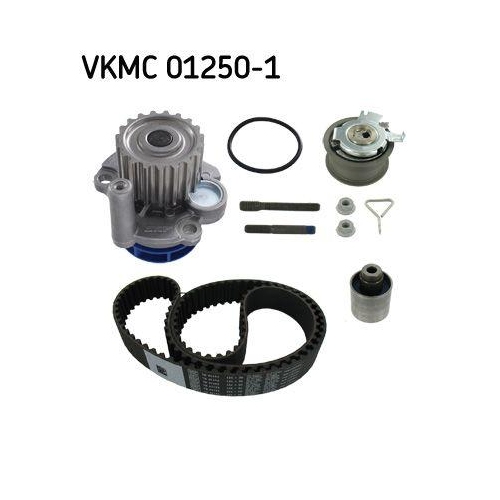 Wasserpumpe + Zahnriemensatz Skf VKMC 01250-1 f&uuml;r Audi Chrysler Dodge Ford Seat