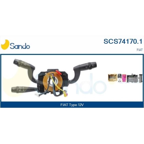 Lenkstockschalter Sando SCS74170.1 für Fiat Für Fahrzeuge Mit Obd