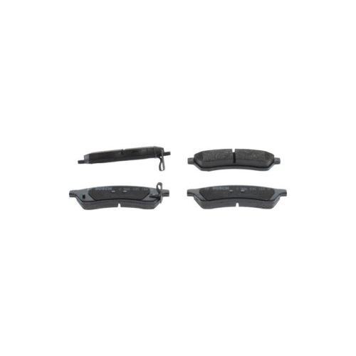 Bremsbelagsatz Scheibenbremse Bosch 0986495168 f&uuml;r Chevrolet Hinterachse