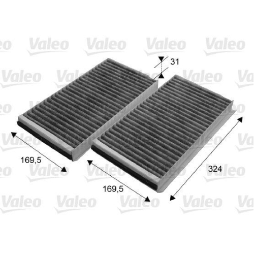 Filter Innenraumluft Valeo 698864 Valeo Protect für Bmw Bmw (brilliance)