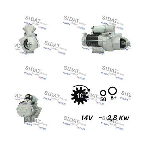 Starter Sidat S12NK0500A2 für