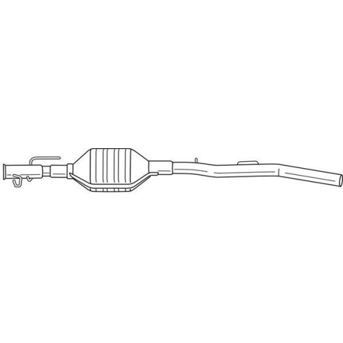 Mittelschalld&auml;mpfer Sigam 50476 f&uuml;r Renault