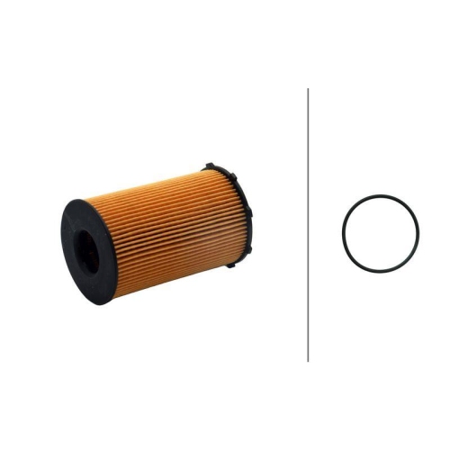 &Ouml;lfilter Hella 8ZO 366 100-681 f&uuml;r Porsche Vag
