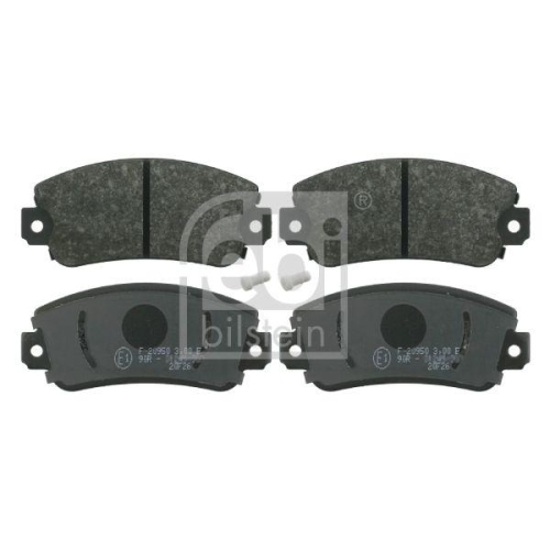 Bremsbelagsatz Scheibenbremse Febi Bilstein 16077 f&uuml;r Fiat Lancia Seat