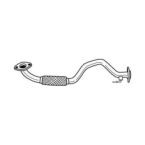 Abgasrohr Sigam 22204 f&uuml;r Audi Seat Vorne