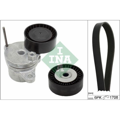 Keilrippenriemensatz Schaeffler Ina 529 0310 10 f&uuml;r Citro&euml;n Peugeot