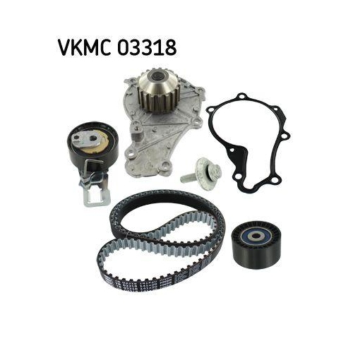 Wasserpumpe + Zahnriemensatz Skf VKMC 03318 f&uuml;r Alfa Romeo Citro&euml;n Fiat Ford