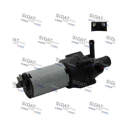 Zusatzwasserpumpe (k&uuml;hlwasserkreislauf) Sidat 5.5202A2 f&uuml;r Mercedes Benz