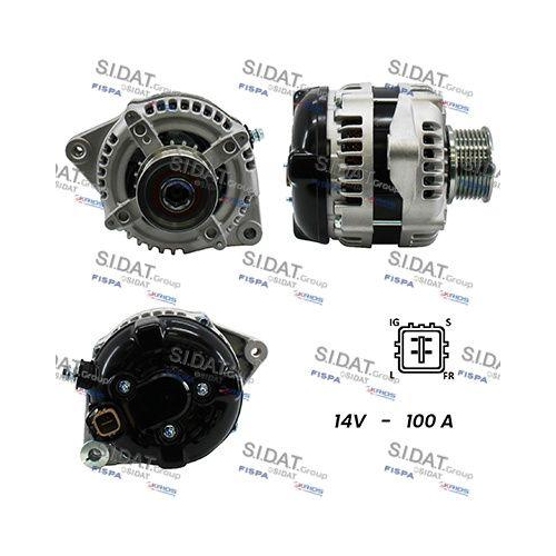 Generator Sidat A12DE0120A2 f&uuml;r Toyota