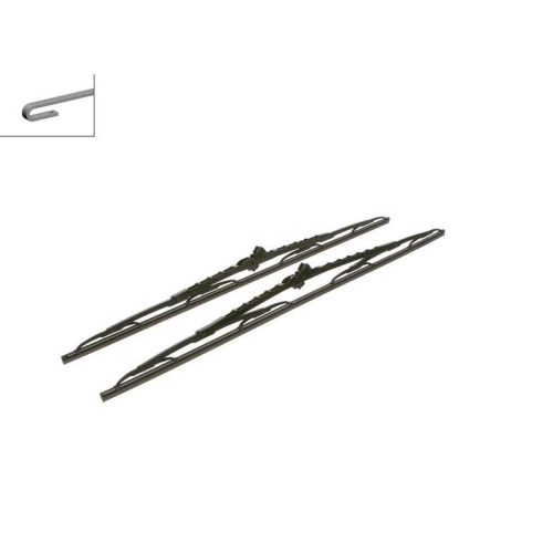 Wischblatt Bosch 3397118203 Twin für Vorne