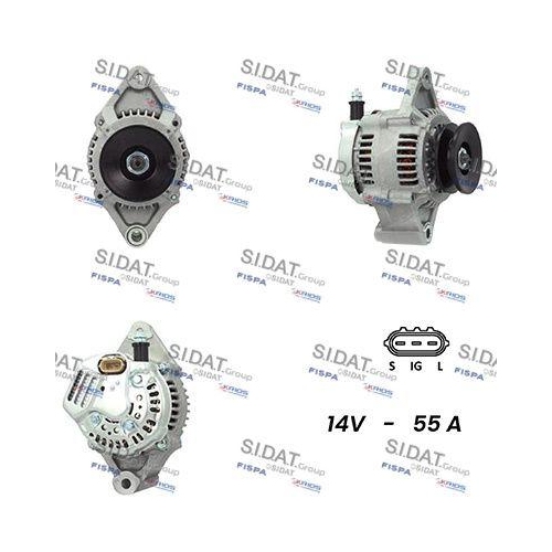 Generator Sidat A12DE0121A2 f&uuml;r Toyota