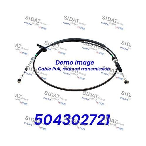 Seilzug Schaltgetriebe Sidat BH020025 f&uuml;r Iveco